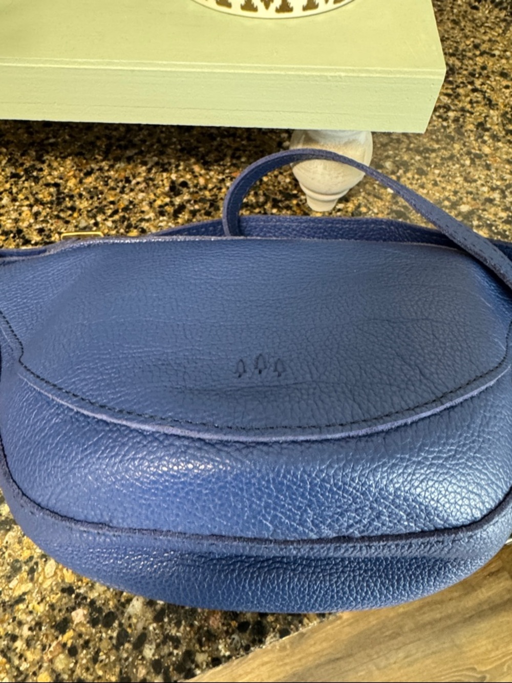 Portland Leather Koala MED Molino Blue - Picture 2 of 5